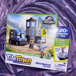 Jurassic World Dino Escape Tile Town